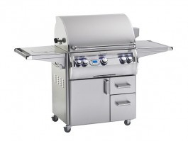 FME790S4E1P62 DIAMOND ECHELON CAB. GRILL-LP W/SIDE BURNER