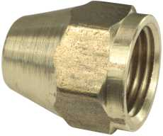 FN4 FLARE NUT, BRASS, 1/4"