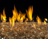 GLG40D FYRE GEMS, CHAMPAGNE