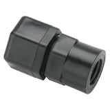 P10FC8 FEMALE CONNECTOR, PLASTIC  5/8 X 1/2