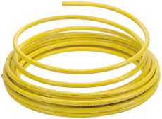 PT1412 PLASTIC TUBING, YELLOW, 7/8" OD, 150 FT