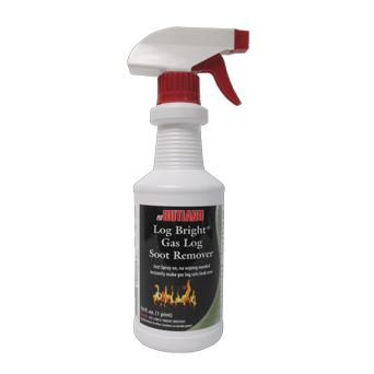 RP5706 LOG BRIGHT GAS LOG SOOT REMOVER 16 OZ. (6)