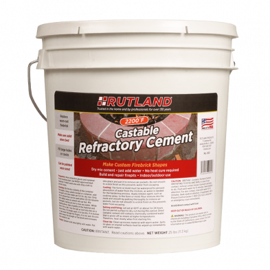 RP601 CASTABLE REFRECTORY CEMENT 25 LB (1)