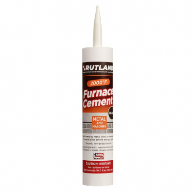 RP64C BLACK FURNACE CEMENT (CARTON) (12)