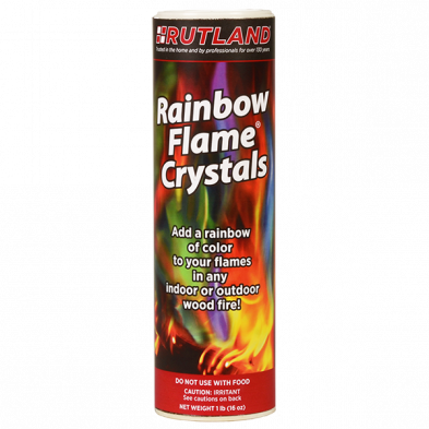 RP715 RAINBOW FLAME CRYSTALS 16 OZ (12)