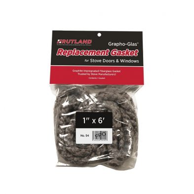 RP94 WOODSTOVE GASKET 72" ROPE 1" DIA. (6)