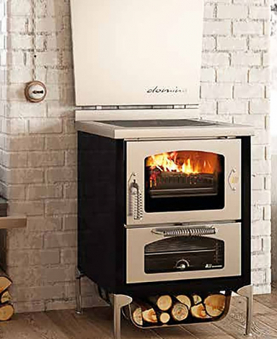 D6MAX1 Wittus Domina 6 Maxi Wood Cook Stove