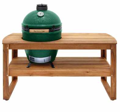 GE118257 Big Green Egg Large Acacia Hardwood Table