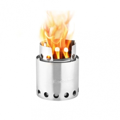 Solo Stove Lite Camp Stove flame