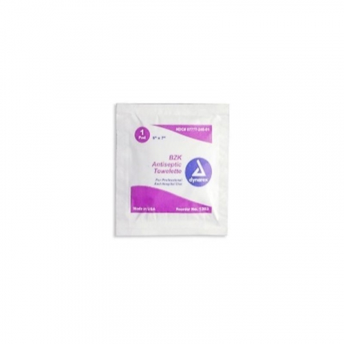 FAWIPE-1 Individual Sanitizing Wipe Pack Alcohol Free w/BZK,1 Wipe Per Pack (1000/CS)