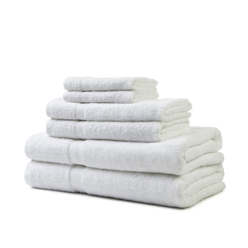  Golden Touch Towels - White