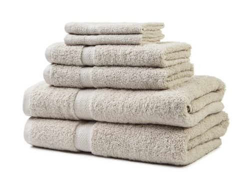  Golden Touch Towels - Ecru