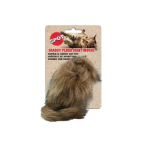 EPR SPOT Shaggy Giant Mouse Plush Cat Toy w/Catnip