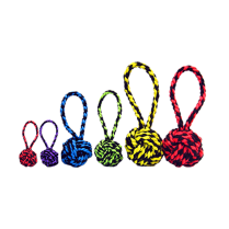 MULTIPET Toy Nuts for Knots w/Tug 6"