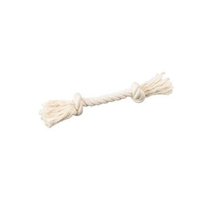 MULTIPET Toy 2-Knot White Rope X-LG 16"