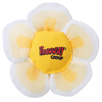 DW Daisy Flower Top - White Yeowww! Catnip Toy SINGLE (12)