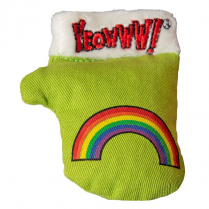 DW Kitten Mitten GREEN Yeowww! Catnip Toy SINGLE (12)*