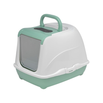 MOD FLIP Cat DUX Hood LG 20" Litter Box Green C230-0378 (6)