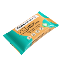 Tickless & Furree Natural Insect Wipes for dog (20/Wipes)NEW