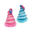 FOUFOU Plush Crinkle Birthday Hat Pink