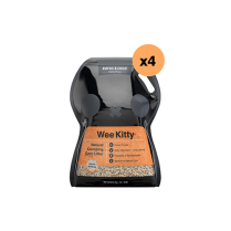 Rufus&Coco Wee Kitty Corn Clumping Litter CASE 4x4kg