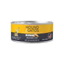 HOUND & GATOS CAT Chicken Recipe 24x5.5oz