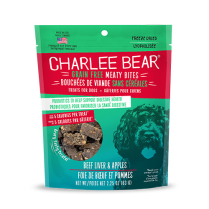 CHARLEE BEAR Meaty Bites Beef Liver with Apple 2.25oz (BIL)
