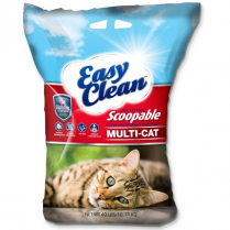 PES EasyClean MULTI CAT Unscented Clumping Litter 40lb
