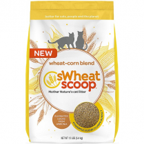 SWS Wheat Corn Clumping Litter 5.4kg/12lb YELLOW*