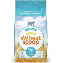 SWS Original Wheat Clumping Litter 12.7kg/28lb BLUE