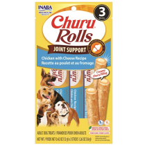 INA Churu Rolls Joint Care DOG Ckn/Ches 3pk CTN 6x1.26oz (8)