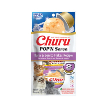 INA Churu Pop'n Serve Tuna& BonitoFl 2pk CTN 4x2.46oz (8)