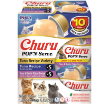 INA Churu Pop'n Serve Tuna Variety BOX 10pk 12.3oz (16)