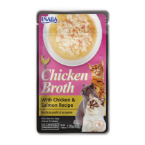 INA Chicken Broth w/ Ckn & Salmon CARTON 8x1.76oz (6) R44726