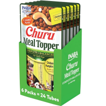 INA Churu Meal Topper DOG Ckn w/ Pumpkn 4pk CARTON 6x2oz (8)