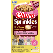 INA Churu Sprinkles CAT Tuna/Salm 3pk CARTON 6x1.05oz (8)NEW