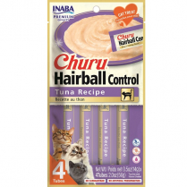 INA Churu Puree Hairball Control Tuna CARTON 6x2oz (8)