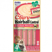 INA Churu Puree Hairball Control Chicken CARTON 6x2oz (8)