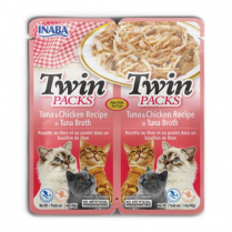 INA Twin Packs Tuna & Ckn in Tuna Broth CTN 6x2.8oz (8)*