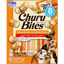 INA Churu Bites DOG Ckn Wrap Ckn 8pk CTN 6x3.4oz (8)