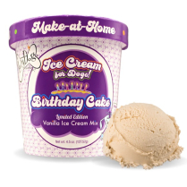 Lazy Dog Make at Home Birthday Cake Ice Cream Mix 128g (6)