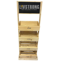 LWP BlendsForLife Wood Rack EMPTY (Free w/ Min. Purchase)