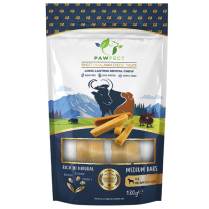 Pawfect Himalayan Cheese Chew 2pk MD (peggable) 130g (120)