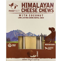 Pawfect Himalayan Cheese Chew 3pk MD Coconut 195g (84)