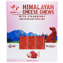 Pawfect Himalayan Cheese Chew 3pk MD Strawberry 195g (84)