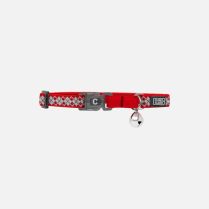 DEKI CloeCluzo CC6023 Cat Collar Reflect RED w/ Triangle