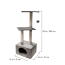 DEKI CloeCluzo CC7035NW Cat Tree London 16"x16"x43" 2-Lvl