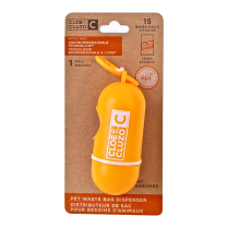DEKI CloeCluzo CC1006 Poop Bag Dispenser w 15ct Citrus Bags