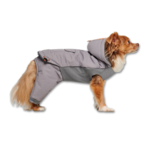 DEKI Gooeez GZ1008 Hooded Full-Body Snowsuit GRY LG