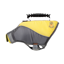 DEKI Gooeez GZ1057 Lifejacket for Dogs Lemon/GRY XS